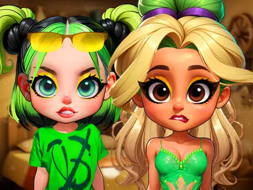 Celebrity Face Dance Ücretsiz Oyna - Kızlar İçin Makyaj ve Dans Oyunu