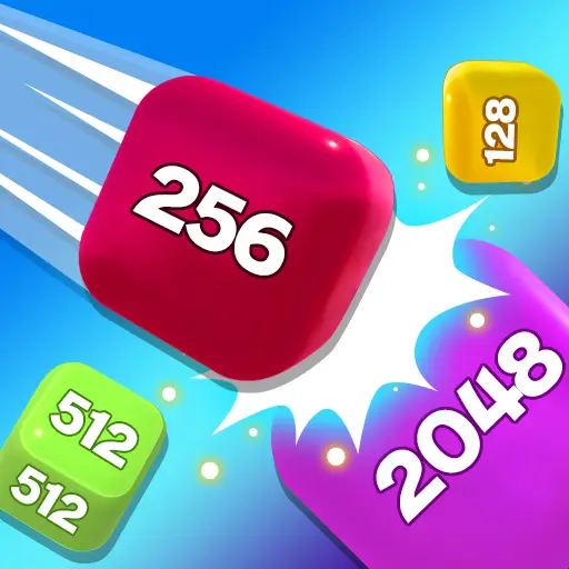Chain Cube 2048 3D Birleştirme Oyunu - Ücretsiz Oyna