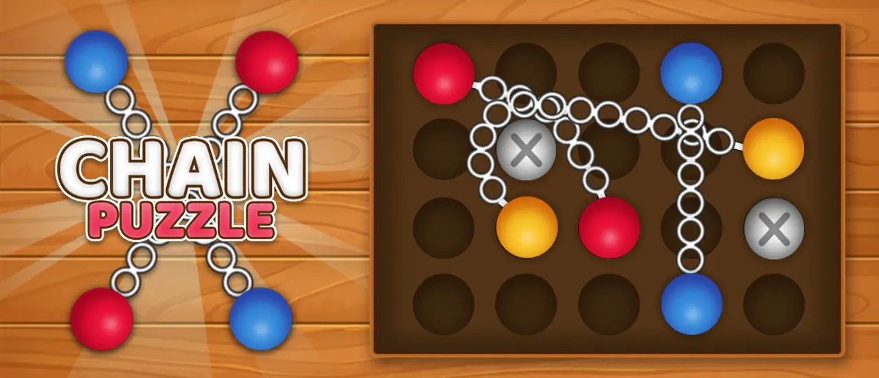 Chain Puzzle – Kostenloses Logikspiel zum Entwirren