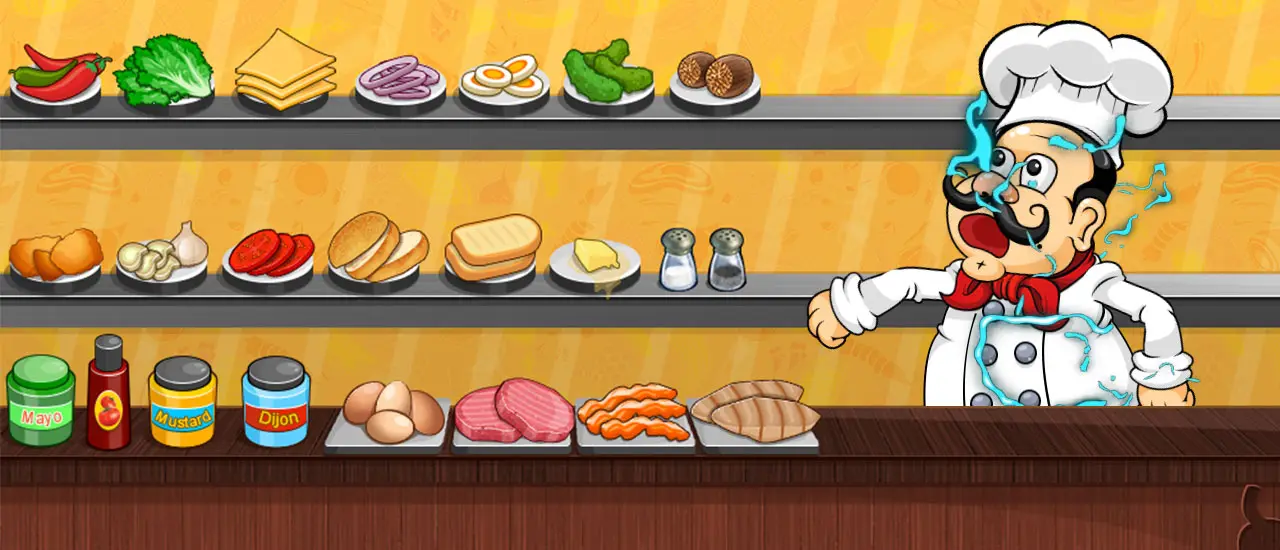 Chef Mix Spiel – Koch- und Sandwich-Spiel online kostenlos spielen