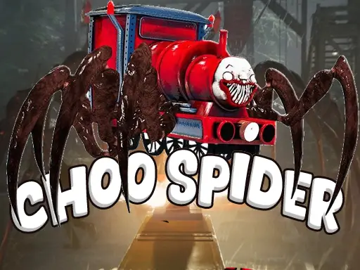 Choo Choo Spider Monster Train - Juego de disparos y supervivencia en línea
