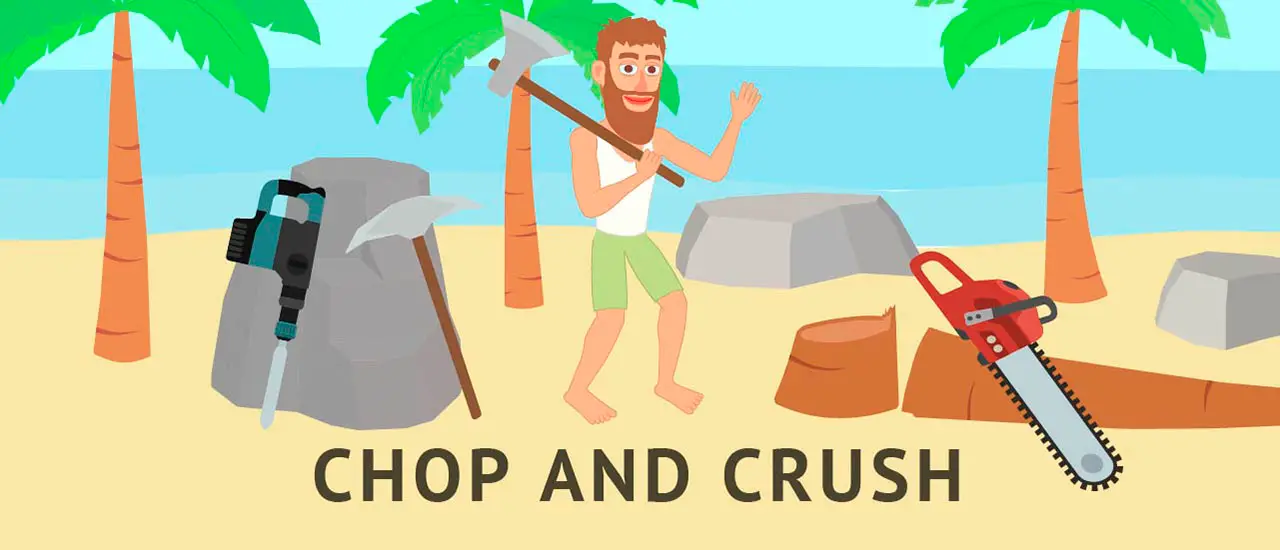 Chop and Crush: Madencilik Oyna - Ücretsiz ve Eğlenceli Clicker Oyunu