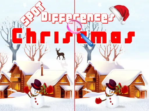 Christmas 2020 Spot Differences - Juego Gratis para Niños y Adultos