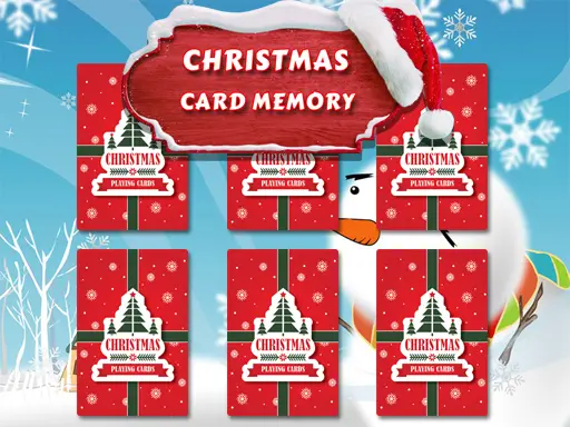 Christmas Card Memory - Juego de Memoria Navideño Gratis