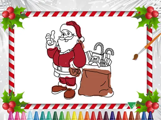 Christmas Coloring Book - Free Play Game for Kids and Adults