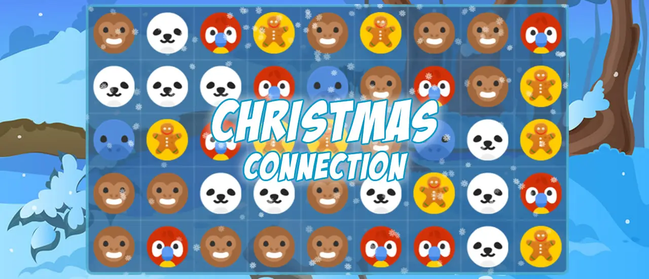 Christmas Connection kostenlos spielen – Puzzle Match 3 Spiel mit Weihnachtsmotiven