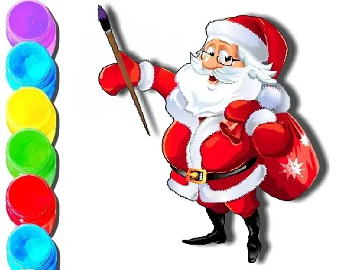 Christmas Eve Coloring - Jeu de coloriage en ligne gratuit