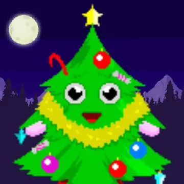 لعب لعبة Christmas Gravity Tree مجاناً - لعبة جري بمفهوم الكتلة الثابتة