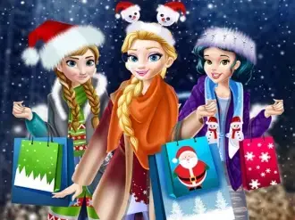 Christmas Mall Shopping - Kostenlose Dress-up Spiele für Weihnachten