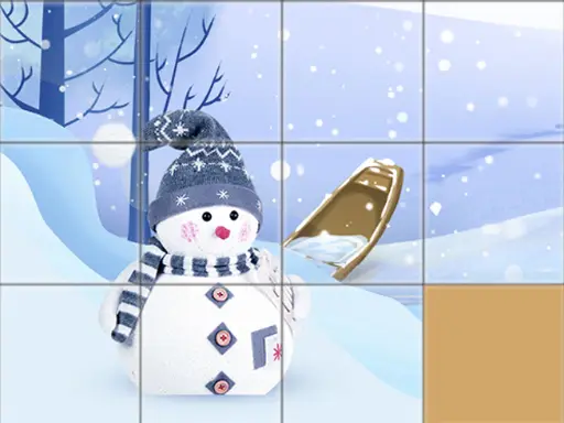 Christmas Slide Puzzle - Ücretsiz Çocuklar ve Yetişkinler İçin Oyna
