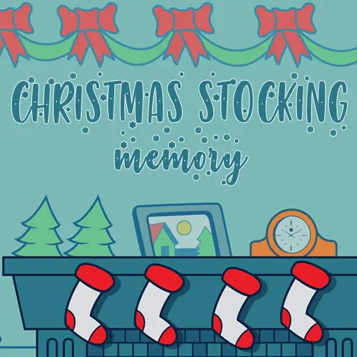 Christmas Stockings Memory - Jogo de Memória Grátis Online