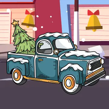 Christmas Trucks Hidden Bells - Ücretsiz Gizli Nesne ve Beceri Oyunu