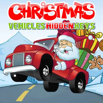 Christmas Vehicles Hidden Keys - Ücretsiz Online Gizli Nesne Oyunu