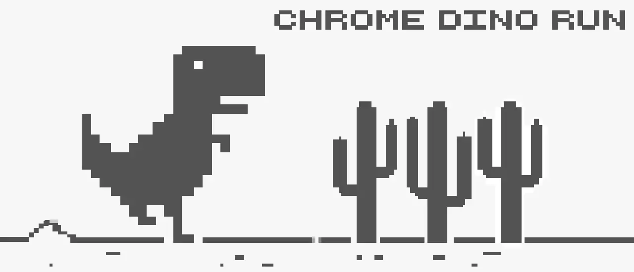 Chrome Dino Run 無料で遊べる8ビットアドベンチャーゲーム