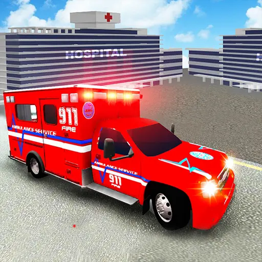 City Ambulance Driving - Jeu de conduite d'ambulance en ligne gratuit