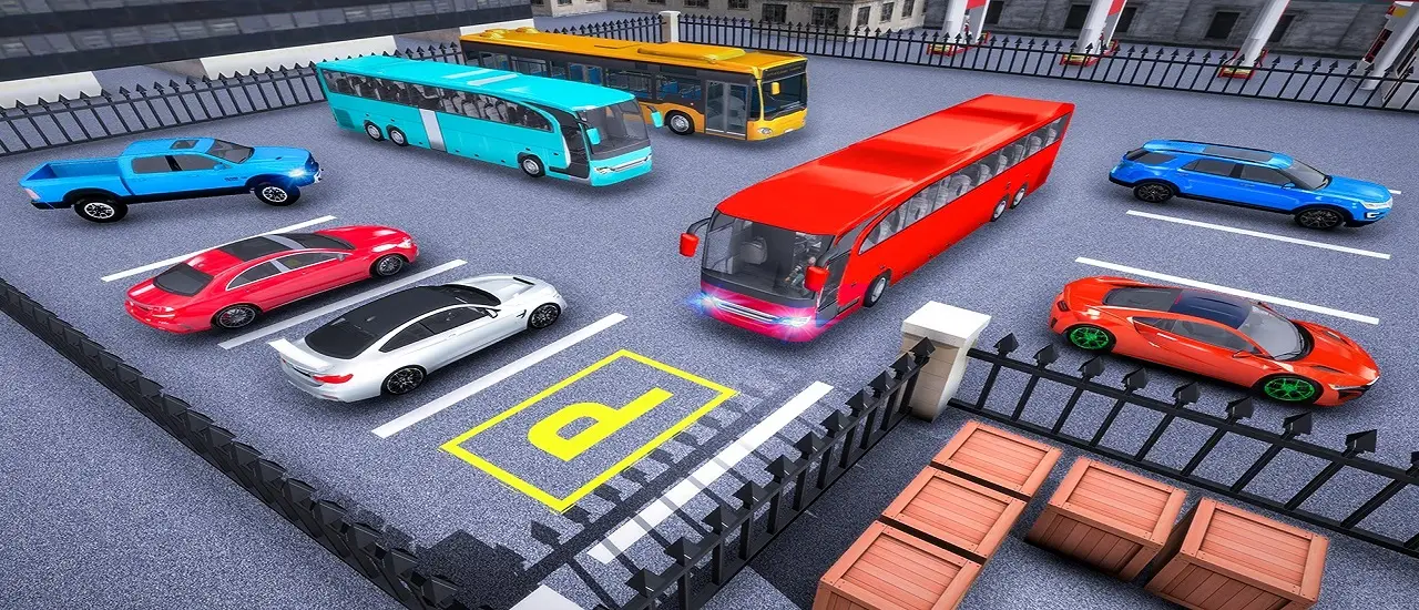 City Coach Bus Parking Adventure Simulator 2020 - Juego de Estacionamiento de Autobuses