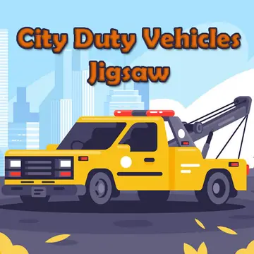 City Duty Vehicles Jigsaw - Juego de rompecabezas en línea gratis
