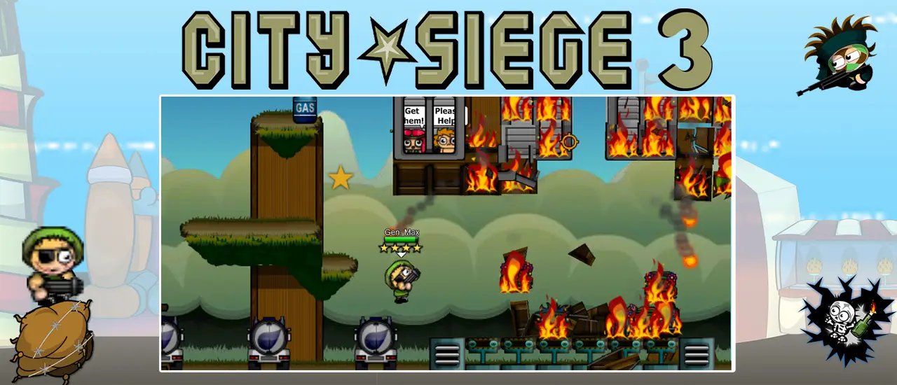 City Siege 3 Jungle Siege – Kostenloses Action-Spiel spielen