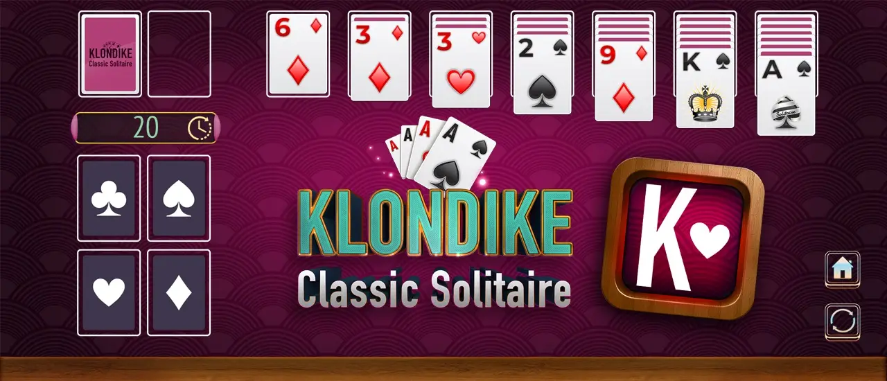 Klondike Solitaire online kostenlos spielen – Kartenspiel für PC & Handy