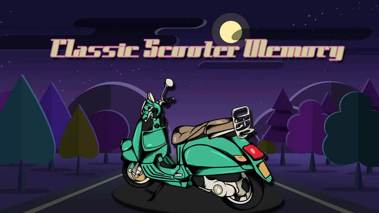 Classic Scooter Memory - Ücretsiz Online Hafıza ve Araba Oyunu