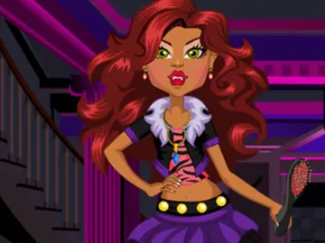 Clawdeen Wolf Flirt et Dress Up - Jeu de Mode Monster High