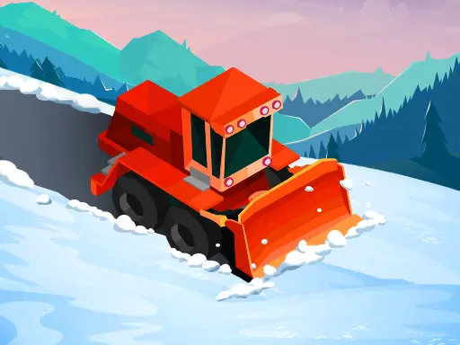 Clean Road 2 無料で遊べる冬の道路清掃ゲーム