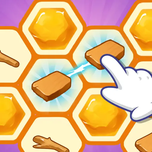 Collect Honey Puzzle - Jeu de fusion gratuit en ligne
