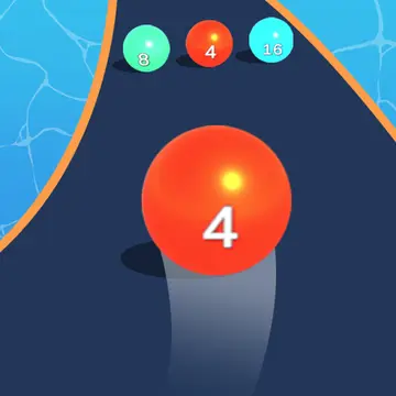 Color Ball Run 2048 - Play Free Online Puzzle Game