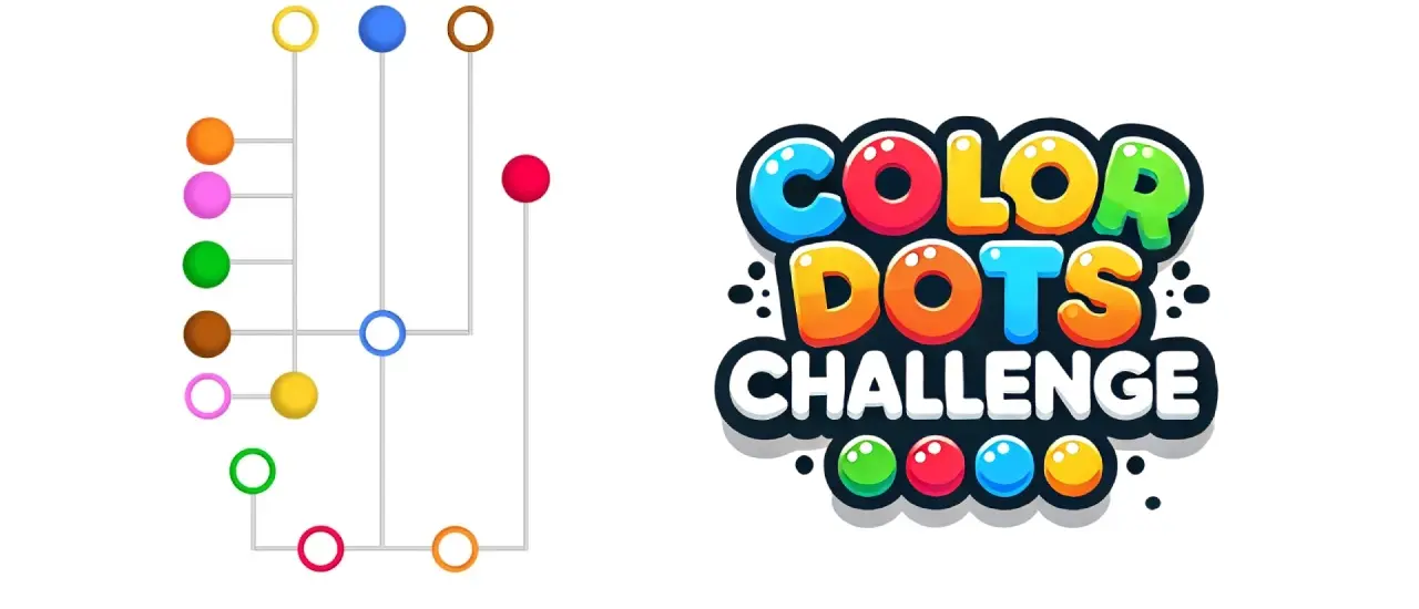 Color Dots Challenge - Jeu de Puzzle Gratuit en Ligne