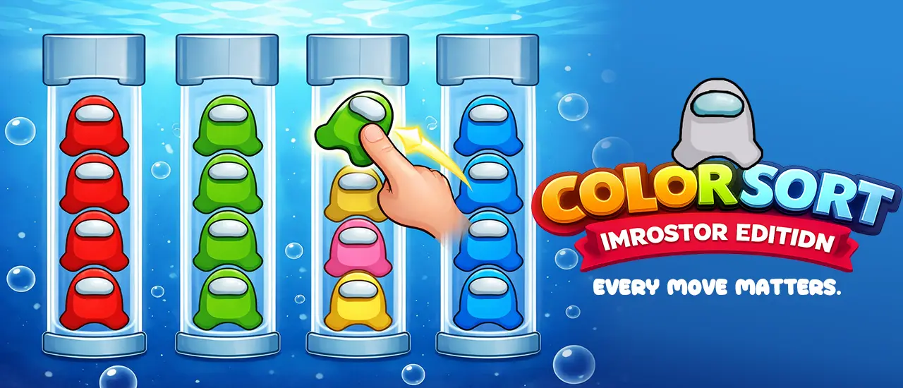 Color Sort: Impostor Edition - Jeu de Puzzle Relaxant et Gratuit
