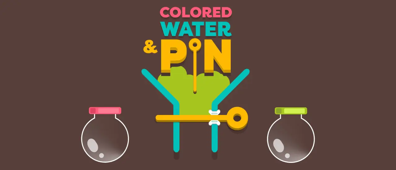 Colored Water & Pin Ücretsiz Online Bulmaca Oyunu