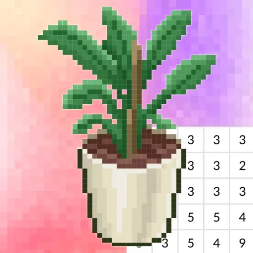Coloring by Numbers. Pixel Rooms - Juego de Colorear Gratis