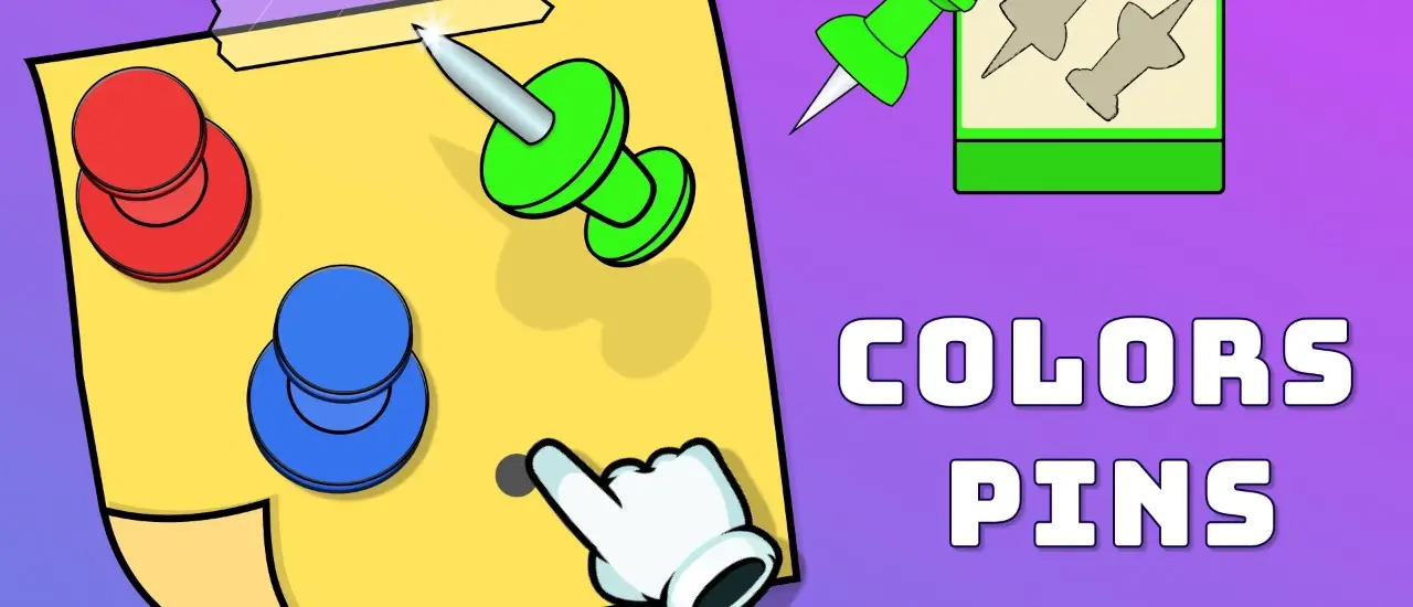 Colors Pins - Jogo de Quebra-Cabeça Casual Grátis