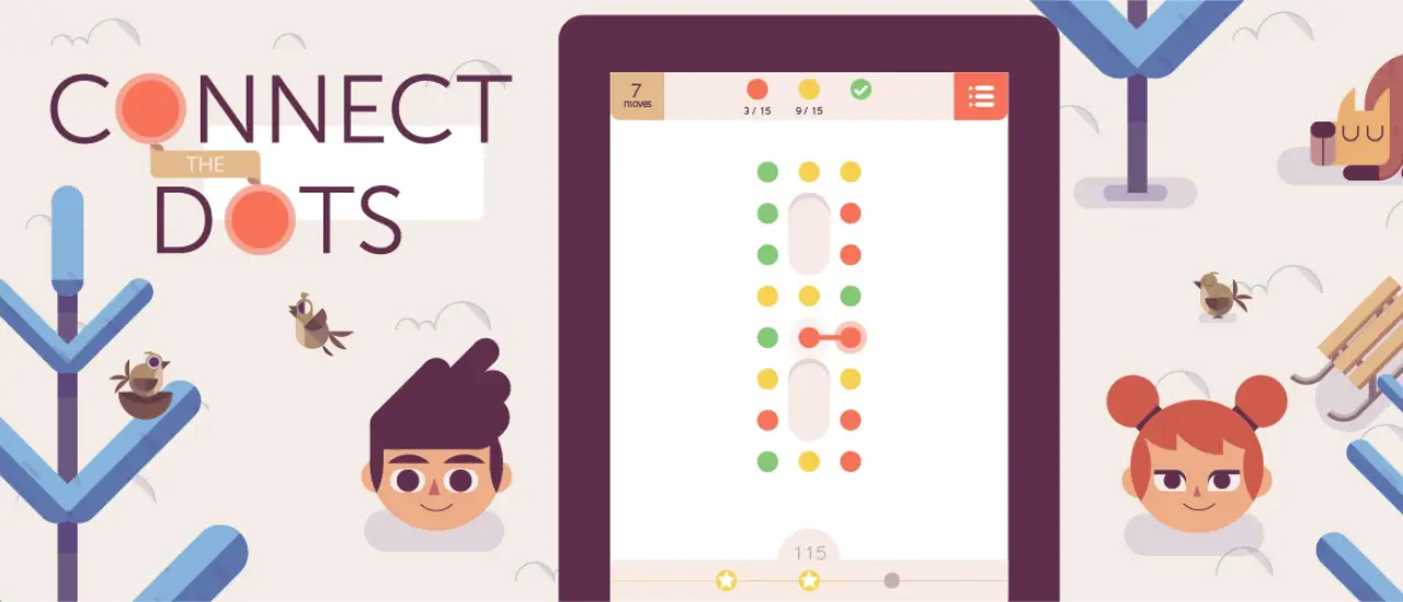Connect The Dots - Juego de conectar puntos gratis y en línea