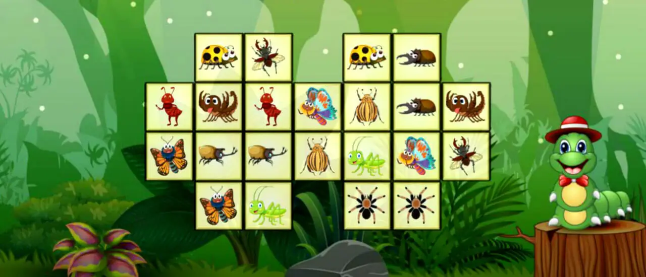 Connect The Insects - 麻雀つなぎパズルゲーム 無料で遊ぶ