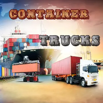 Container Trucks Jigsaw kostenlos online spielen – Puzzle Spiel für Kinder und Erwachsene
