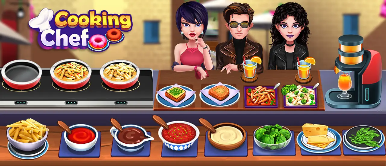 Cooking Chef Food Fever - Jeu de cuisine en ligne gratuit