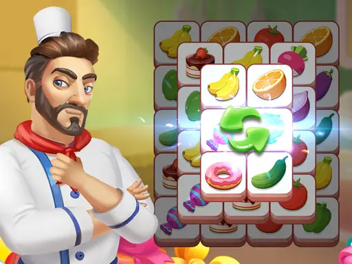لعب لعبة Cooking Tile - لعبة ألغاز البلاط المجانية على الإنترنت