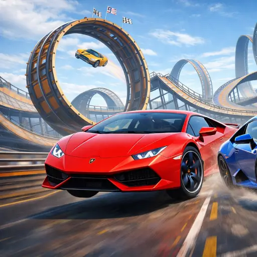Cool SuperCars Stunts PvP - Play Racing & Driving Game Online