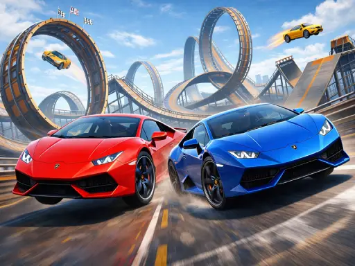 Cool SuperCars Stunts PvP - Play Racing & Driving Game Online