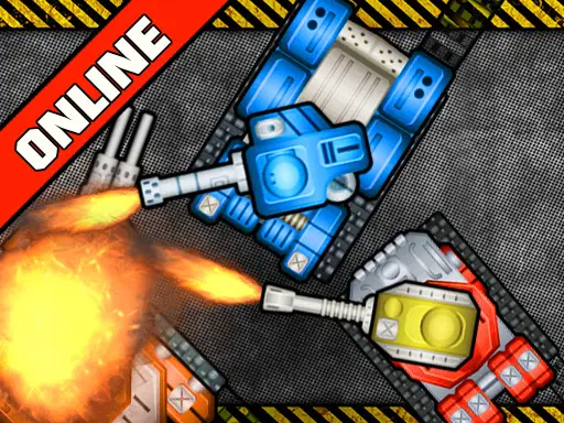 Cool Tank IO Online - لعبة دبابات متعددة اللاعبين مجانًا