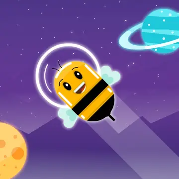 Cosmic Bee kostenlos spielen – Puzzle Spiel für unterwegs