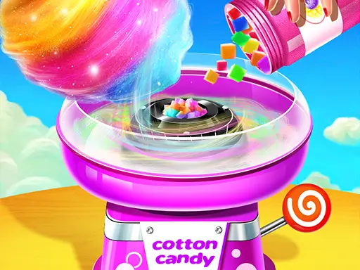 Cotton Candy Shop - Jeu de Cuisine et Création de Bonbons