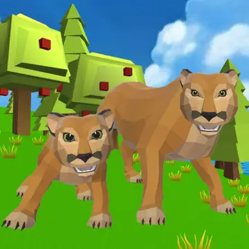 Cougar Simulator: Großkatzen Spiel zum Play Game & Simulation