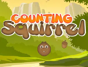 Counting Squirrel - Fun Educational Math Game for Kids