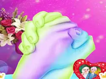 Couple Hand Casting - 恋愛結婚式手形作りゲーム