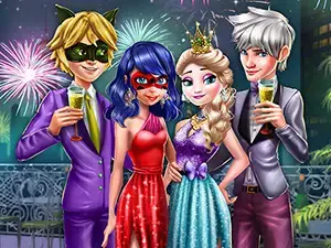 Couples New Year Party - Jeu de Dress Up pour Fêter la Nouvelle Année