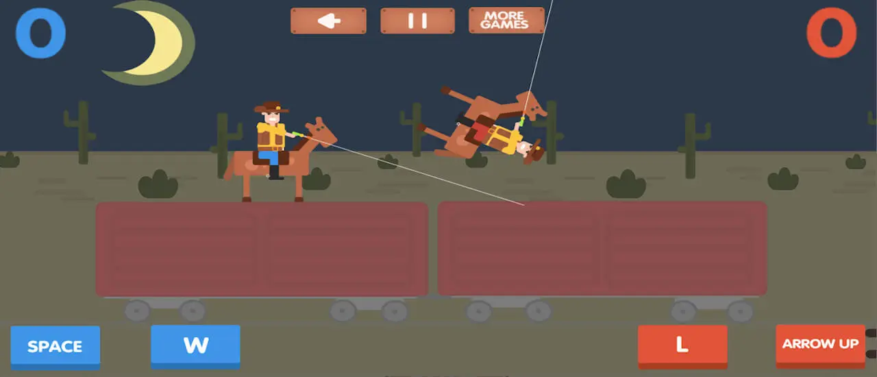 Cowboy Brawl: Jogo de Tiro com Cowboys Online Grátis