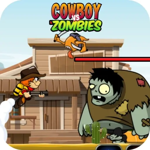 Cowboy VS Zombie Attack - Juego de disparos gratis en línea