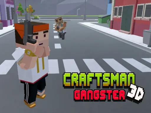 CraftsMan 3D Gangster - Play Free Action Game Online